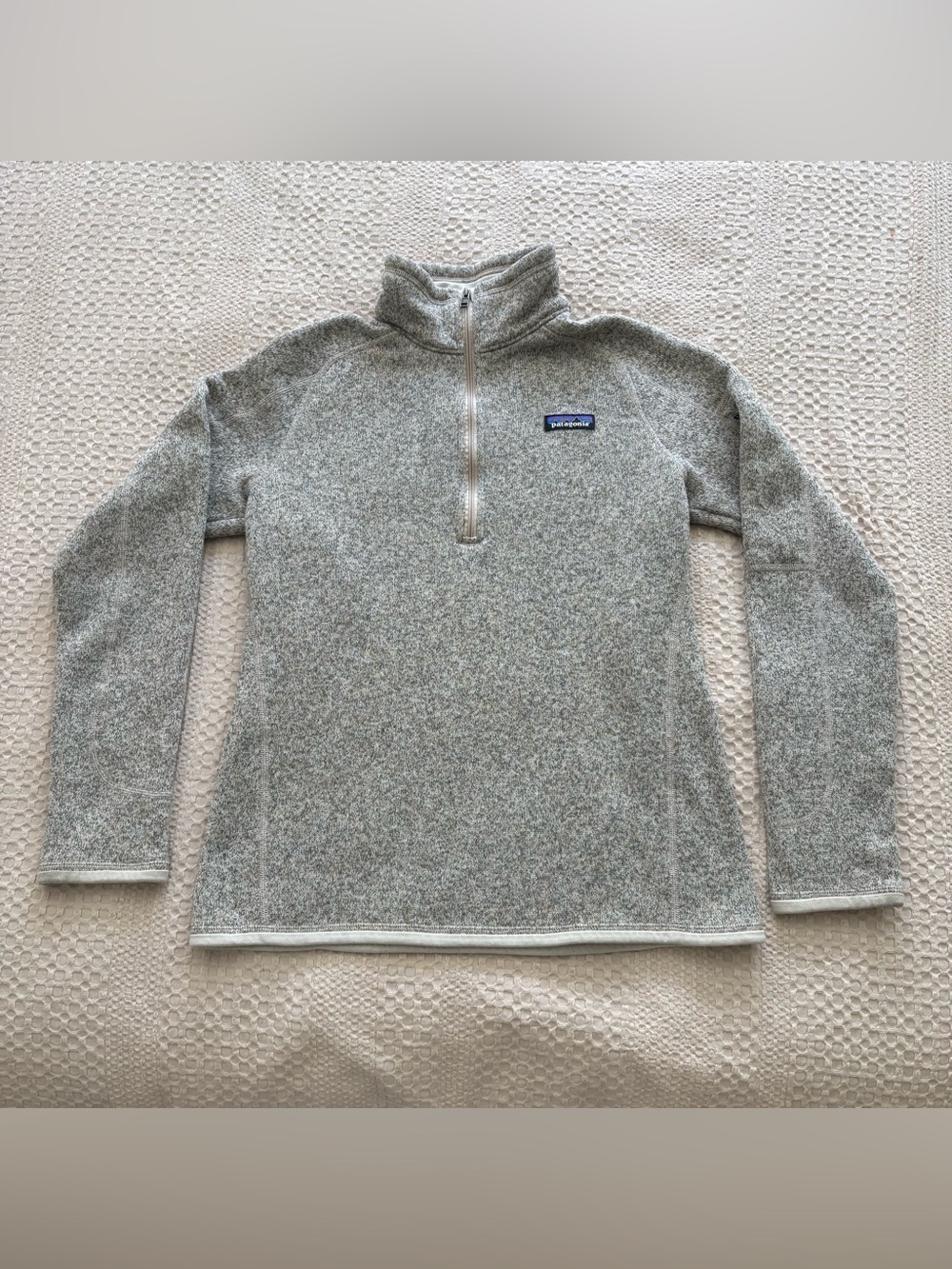 Patagonia Women’s Quarter-Zip Better Sweater - Birch White - Medium